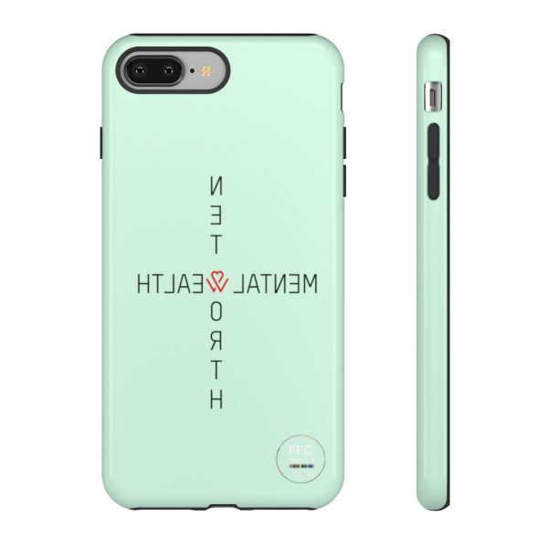 FFC Therapy (Selfie) Mental Health Phone Case (Tough Case) Mint Green - Image 31