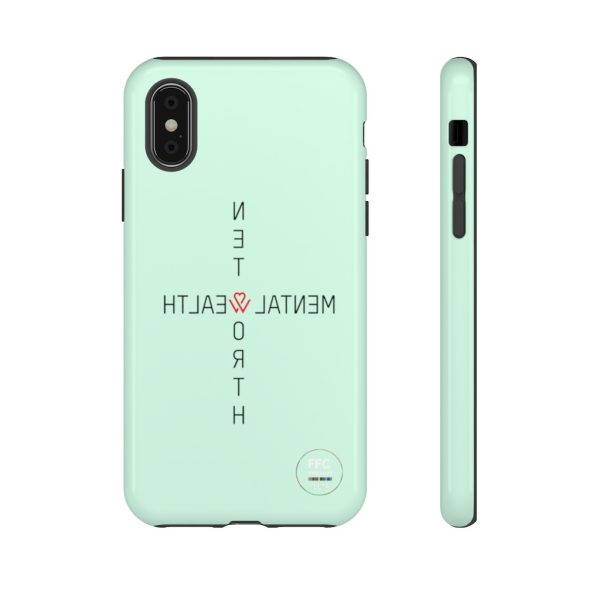 FFC Therapy (Selfie) Mental Health Phone Case (Tough Case) Mint Green - Image 21