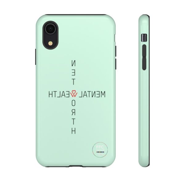 FFC Therapy (Selfie) Mental Health Phone Case (Tough Case) Mint Green - Image 23