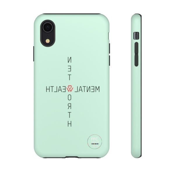 FFC Therapy (Selfie) Mental Health Phone Case (Tough Case) Mint Green - Image 24