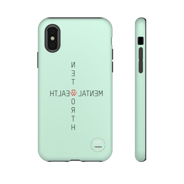 FFC Therapy (Selfie) Mental Health Phone Case (Tough Case) Mint Green - Image 28