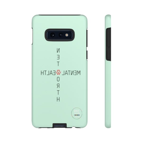 FFC Therapy (Selfie) Mental Health Phone Case (Tough Case) Mint Green - Image 7