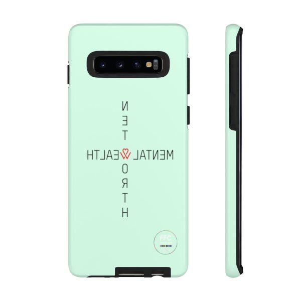 FFC Therapy (Selfie) Mental Health Phone Case (Tough Case) Mint Green - Image 2