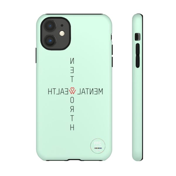 FFC Therapy (Selfie) Mental Health Phone Case (Tough Case) Mint Green - Image 16