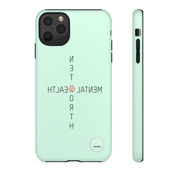 FFC Therapy (Selfie) Mental Health Phone Case (Tough Case) Mint Green - Image 20
