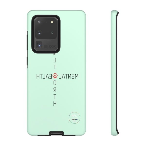 FFC Therapy (Selfie) Mental Health Phone Case (Tough Case) Mint Green - Image 36