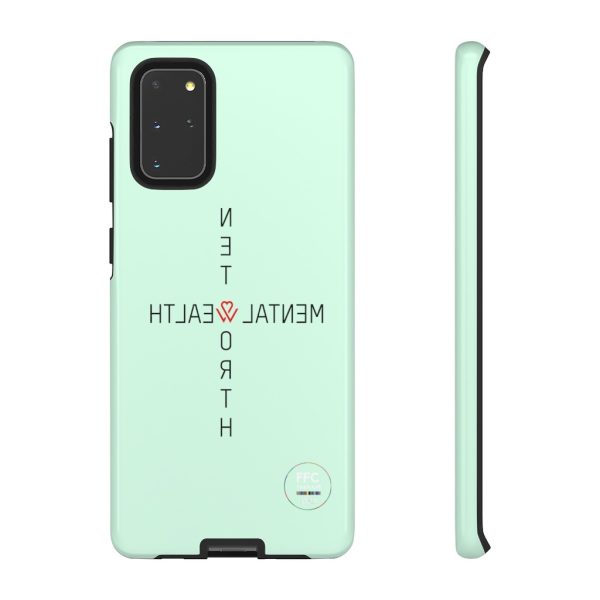 FFC Therapy (Selfie) Mental Health Phone Case (Tough Case) Mint Green - Image 37