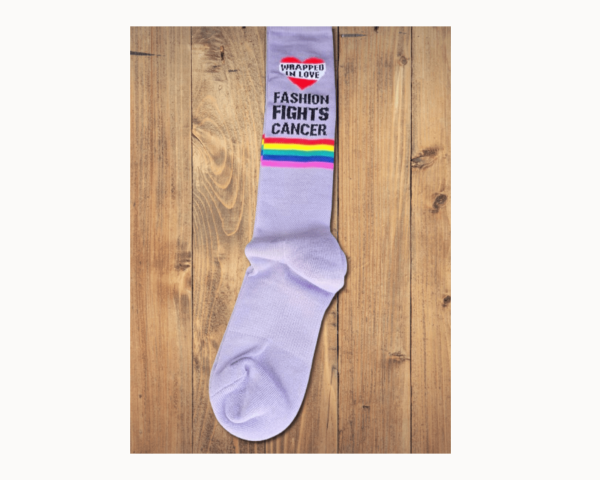 Fashion Fights Cancer and Wrapped in Love Calf Socks for Breast Cancer Awareness Month