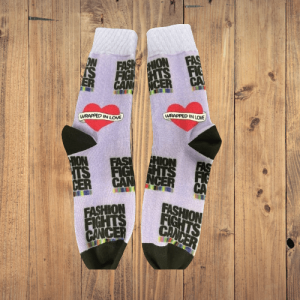 Fashion Fights Cancer and Wrapped in Love Socks for Breast Cancer awareness Month!