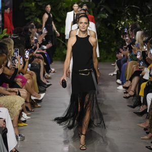 YOU AND A FRIEND GO TO NEW YORK FASHION WEEK TO SEE NORMA KAMALI