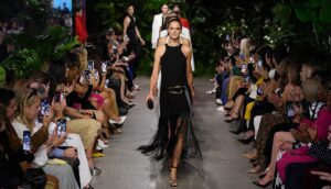 YOU AND A FRIEND GO TO NEW YORK FASHION WEEK TO SEE NORMA KAMALI